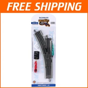 Quick Setup HO Scale E-Z Track Remote Turnout - Left - 18 Radius Compatible - Picture 1 of 8