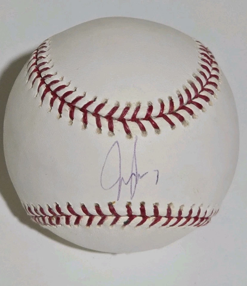 Jeff Francoeur Autographed Signed MLB Baseball with COA  - Image 1 of 2