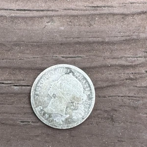 1898 Kanada 10 Cent Münze Victoria Regina Canadian - Bild 1 von 4