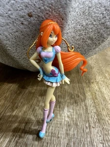 Vintage Winx Club Bloom Fairy Doll Figure Rare Collectible Glitter Outfit Heels - Picture 1 of 4