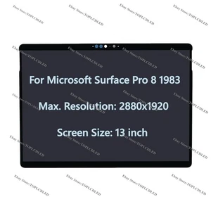 Conjunto de digitalización de pantalla táctil LCD de 13" para Microsoft Surface Pro 8 1983 - Imagen 1 de 9