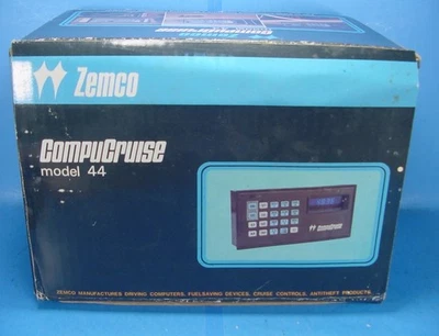DL VINTAGE ZEMCO COMPUCRUISE MODEL 44 AUTOMOTIVE COMPUTER W/ CRUISE CONTROL NOS - Image 1 of 4