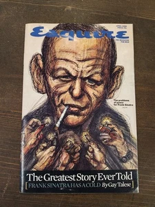 Esquire REPRINT April 1966 Vintage Magazine Frank Sinatra Cover Catherine Den - Picture 1 of 5