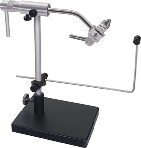 Rotary-Fly-Tying-Vise-Fly-Tying-Tools Equipment Fly Fishing Vice Kit Pedestal - Picture 1 of 7