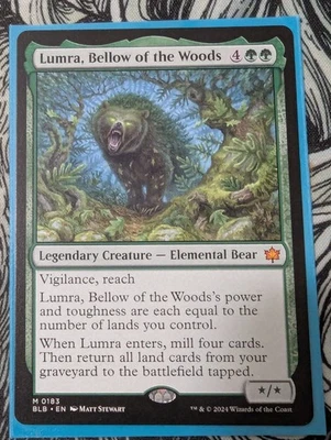 Lumra, Bellow of the Woods - MTG Bloomburrow BLB #183 - Image 1 of 2