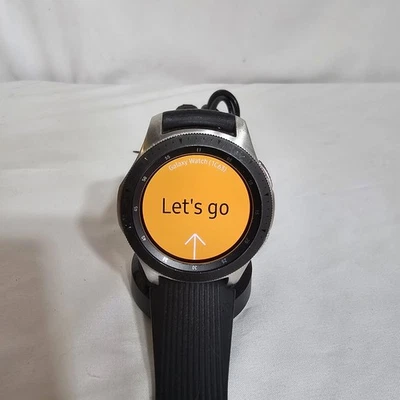 Samsung Galaxy Watch Smartwatch 46mm Stainless Steel - Silver - SM-R800NZSAXAR - Image 1 of 4