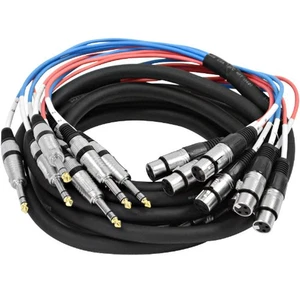 - SAXT-8x15F - Cable serpiente TRS hembra de 8 canales 15' a 1/4" - Imagen 1 de 6