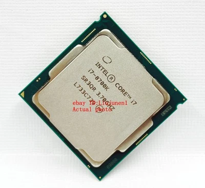 Intel Core i7-8700K SR3QR 3.7-4.7GHz Six-Core 12MB 65W LGA1151 Desktop Processor - Image 1 of 4