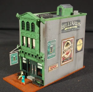 O'Leary's Irish Pub IHC Yesteryear Built, Painted Structure HO Scale 1:87 - Picture 1 of 13