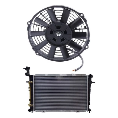 Cooling Fan & Radiator Kit For 2005 2006 2007 2008 Kia Sportage 2.7L LR2785 - Image 1 of 4