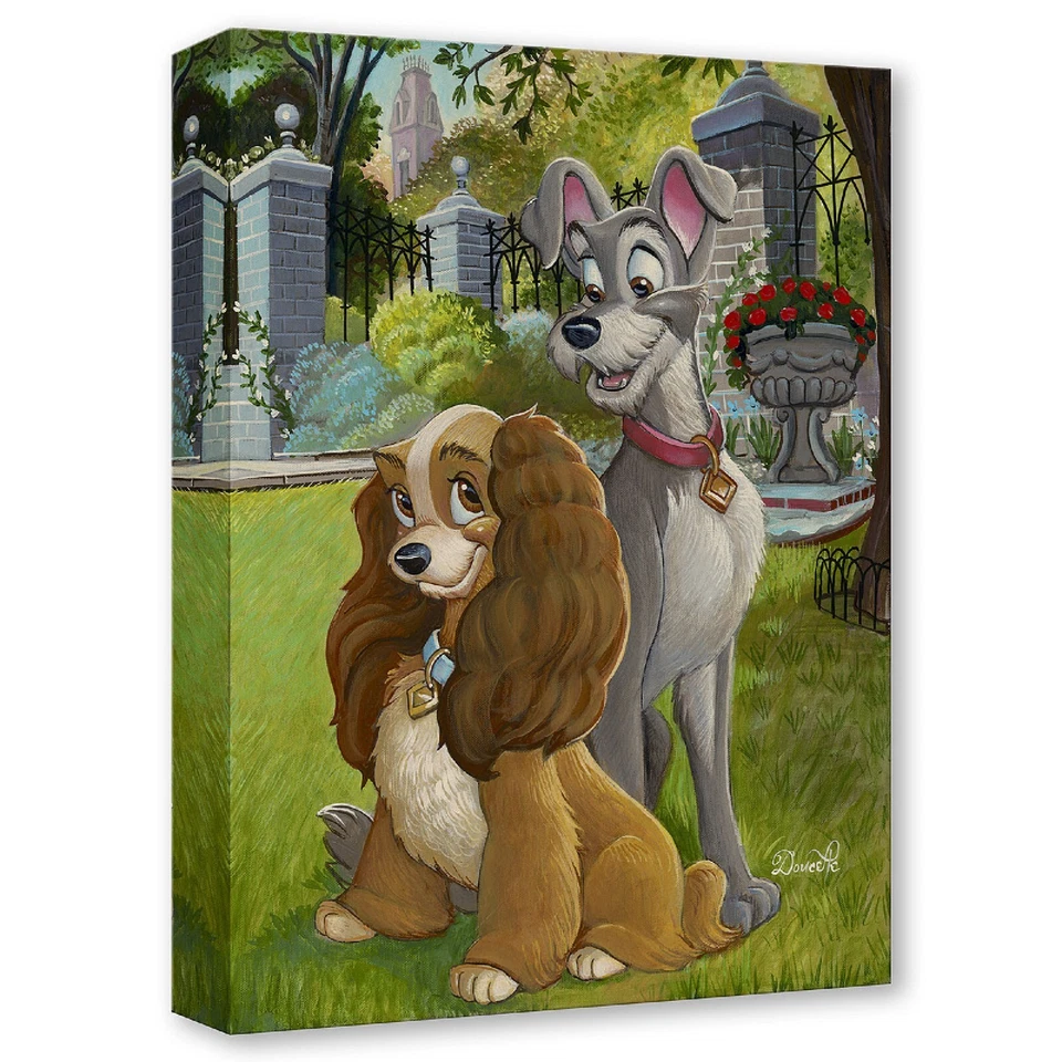 What a Dog! 15Hx12W Disney Fine Art by Bob Doucette - image 1 of 1