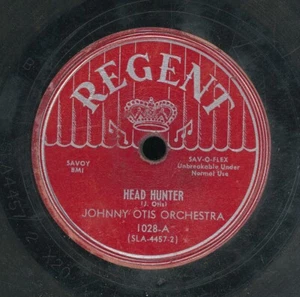 78ft-R&B-REGENT 1028-Johnny Otis-(Head Hunter/Cool and Easy) - Picture 1 of 2