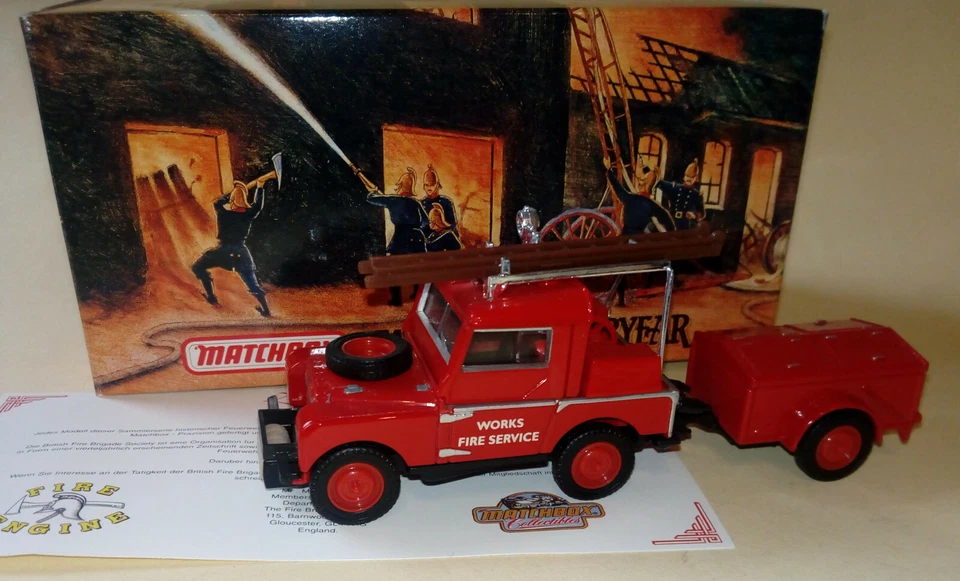 Matchbox Models of Yesteryear MOY YFE02 1948 Land Rover Auxiliary OVP - Bild 1 von 1