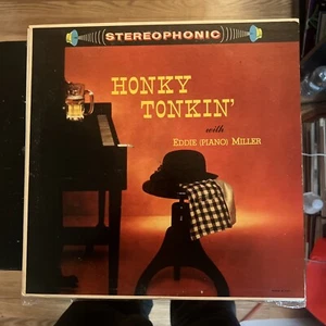 HONKY TONKIN' w/Eddie (Piano) Miller, Stereophonic Sound, Vinyl LP Album PST-617 - Picture 1 of 6