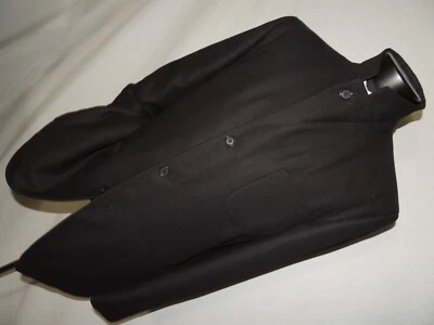 Casaco Ermenegildo Zegna Neiman Marcus masculino preto 46 longo - Imagem 1 de 4