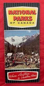 1960s National Parks of Canada Vintage Map / Brochure - Picture 1 of 4