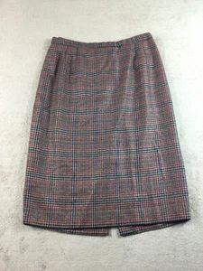 Pendleton Wollmischung Rock Damen Größe 16 Plissee Mehrfarbig Vintage  - Bild 1 von 12