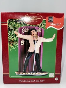 ELVIS El Rey del Rock and Roll Carlton Reliquia Ornamento Musical 2002 Navidad - Imagen 1 de 8