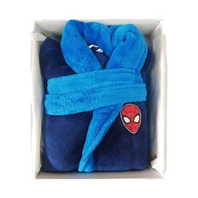 Marvel Spiderman vestaglia bimbo uomo ragno in caldo pile coral - Imagen 1 de 3