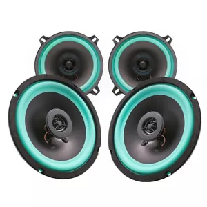 4" 100W Universal Car HiFi Coaxial Speaker Vehicle Door Auto Audio Music Stereo - Picture 1 of 8
