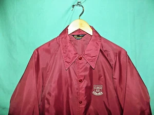 Nice! Vtg 60s-70s HARVARD UNIV. WINDBREAKER JACKET, CHAMPION RUNNING MAN TAG, L - Picture 1 of 12