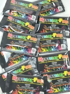 8 Pack- Campfire Color Packets MYSTICAL FIRE 15g / .882 OZ for Fire Pit, Bonfire - Picture 1 of 2