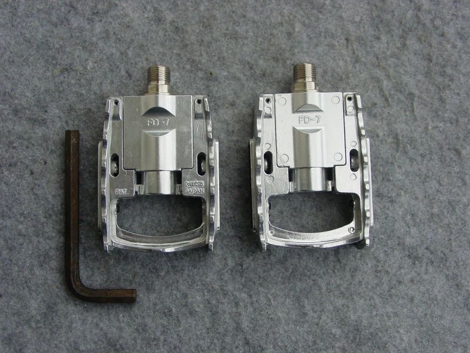 1599091-mks Fd-7 Folding pedals 1 Pair 1.4cm