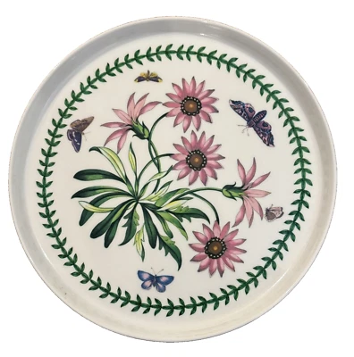 Portmeirion Botanic Garden Melamine Round Tray Susan Williams Ellis Made Italy - Image 1 of 3