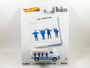 Hot Wheels Premium The Beatles HELP! White Custom GMC Panel Van Real Riders 2/5 - Picture 1 of 4