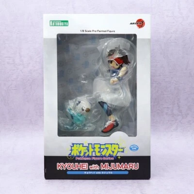 Pokémon Nate 8.1in Oshawott 2in 1/8 Scale Figure Artfx J Kotobukiya - Immagine 1 di 4