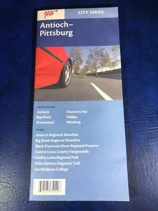 AAA Map of Antioch and Pittsburg California - Picture 1 of 2