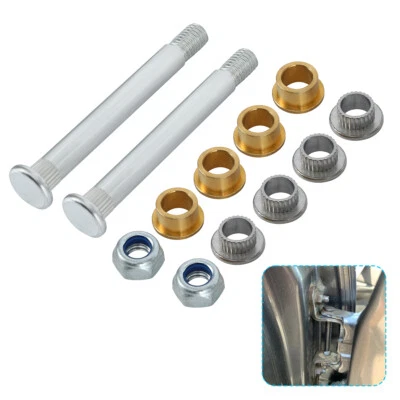 Door Hinge Pin+Bushing Repair Kit Set For 1994-04 Ford Mustang Ranger Lincoln US - Image 1 of 4