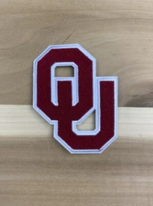 "Oklahoma antes bordado hierro en parche aprox: 3,00"" x 2,25""" - Imagen 1 de 1