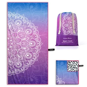 Microfiber Beach Towel - Oversized 71"x32" - Quick Dry Sand Free - Lightweigh... - Picture 1 of 6