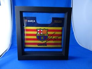 Lionel Messi - Captain's Armband signed. Kapitänsbinde Autogramm, FC Barcelona