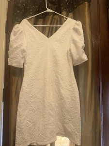 SHE + SKY White Dress Size Large New With Tags - Picture 1 of 7
