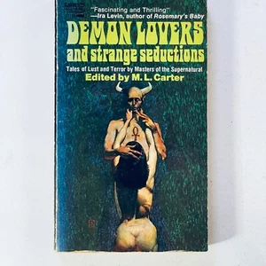 Vintage Paperback Demon Lovers and Strange Seductions M.L. Carter 1972 Fawcett - Picture 1 of 13