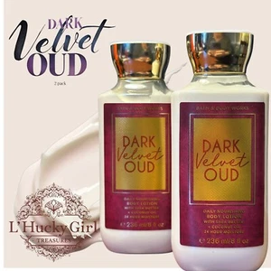 Bath & Body Works Dark Velvet Oud Daily Nourishing Lotion 2 Pack 8 oz LOT - Picture 1 of 3