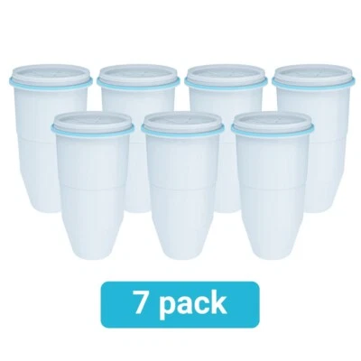 AQUA CREST Water Filters, Compatible with ZeroWater® Pitcher and Dispenser (7)