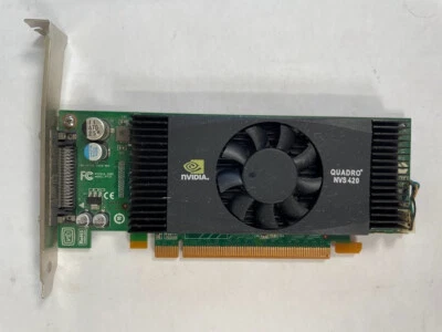 Nvidia Quadro NVS420 GDDR3 PCIe Graphics Video Card 512Mb - Image 1 of 4