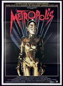 METROPOLIS Plakat Poster Fritz Lang Sci-Fi Roboter Dystopie Expressionismus D6 - Bild 1 von 1
