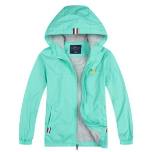 Boys Girls Lightweight Breathable Raincoat Waterproof Hooded Rain Jacket Wind... - Picture 1 of 6
