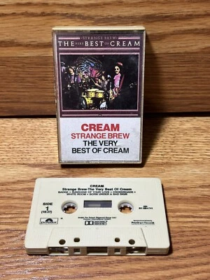 Cream - Strange Brew: The Best Of...  1983 (Audio Cassette) Polydor 811 639-4 - Image 1 of 3