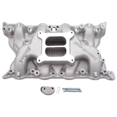 Genuine Edelbrock Performer Manifold Ford V8 302 351 Cleveland 2V ED2750 - Image 1 of 2