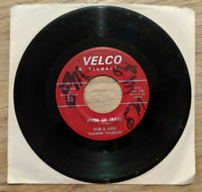 Bob & Ann Ramblin Hillbillies River Of Tears Don't Stop The World VELCO 45 RITE