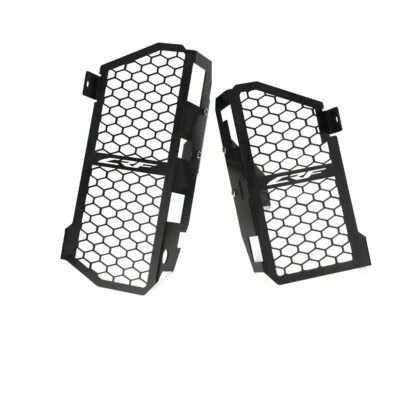 Black Radiator Grille Guard Cover For HONDA CRF450L CRF450X CRF450RL 2019-2024 - Image 1 of 4