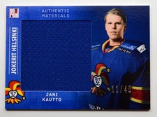 2015-16 KHL Jokerit Helsinki Jersey #JOK-JER-004 Jani Kautto 11/40