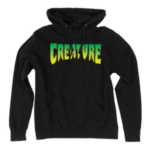 Sudadera con capucha de peso pesado con logotipo de criatura - Imagen 1 de 13