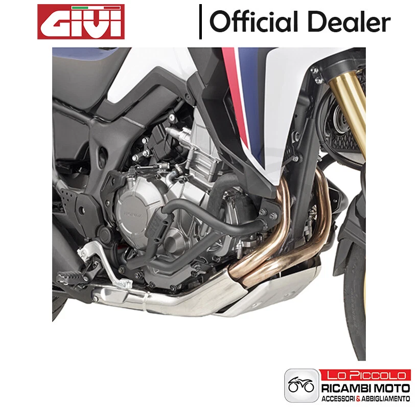 TN1144 GIVI PARAMOTORE PARACOLPI NERO HONDA CRF1000L Africa Twin 2018 2019 Foto 1 de 1