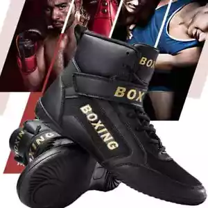 scarpe da boxe, scarpe da wrestling, scarpe da moto antiscivolo traspiranti di alta qualità - Foto 1 di 30
